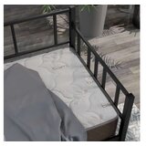 Hanah home krevet od metala daybed black 100x200 | ePonuda.com
