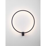 Nova Luce Mat crna LED zidna lampa aluminijska s mogućnosti zatamnjivanja Cercio – | shoptok.hr