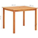  5-dijelni vrtni blagovaonski set od drva bagrema s jastucima | shoptok.hr