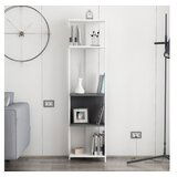 Hanah home abis narrow white anthracite polica | ePonuda.com