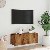  Zidni TV ormarić staro drvo 80x30x30 cm konstruirano drvo | Eponuda.com