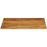 Stolna Mizna plošča z naravnim robom 100x80x3,8 cm trden mangov les, (21410724) | Shoptok.si