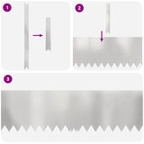  Ograda oko Travnjaka 10 pcs Srebrno 100 x 0,05 x 30 cm | shoptok.hr