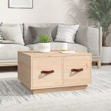The Living Store Klubska mizica 60x53x35 cm trdna borovina - Klubska Mizica, (21421318) Cene