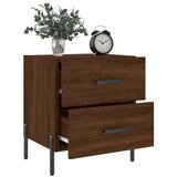  Noćni ormarići 2 kom boja hrasta 40x35x47,5cm konstruirano drvo | shoptok.hr