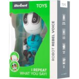  Interaktivni robot koji ponavlja riječi, svijetleće oči, plavi | shoptok.hr