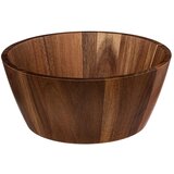 Five ZDJELA ZA SALATU ACACIA, 28X11 CM, SMEĐA | shoptok.hr