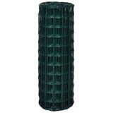 Euro ograda 25 x 1,7 m čelična zelena | shoptok.hr