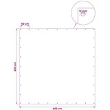 CERADA s rupama Zelena 4 x 4 m 140 gsm PE | shoptok.hr