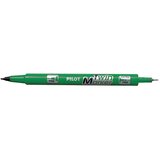 Pilot Marker Twin Marker – BeGreen, obostrani, Zelena Cijene