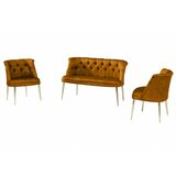 Atelier Del Sofa sofa i fotelja roma gold metal mustard Cene