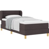  Box Spring Postelja z Mattresom Temno Rjava 90x200 cm Tkanina, (22051605) | Shoptok.si