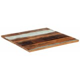  Četvrtasta stolna ploča 80x80 cm 25 - 27 mm od obnovljenog drva | shoptok.hr