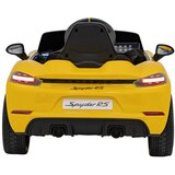  Licencirani auto na akumulator Porsche 718 - žuti | shoptok.hr