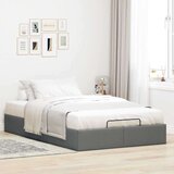vidaXL Okvir kreveta bez madraca tamnosivi 120 x 200 cm od tkanine | shoptok.hr