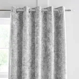 Sive zavjese u setu 2 kom 168x137 cm Crushed Velvet –