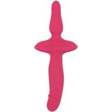  Izbira Parov - 2v1 vibrator in analni čep (roza) | Shoptok.si