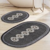 Hanah home set 2 prostirke za kupatilo Antracit