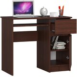 AKORD Piksel Računalniška Miza, Desna Izvedba, Wenge, (5000332925) | Shoptok.si