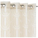 Casa Selección Bež prosojna zavesa 140x260 cm Relief Arch – | Shoptok.si