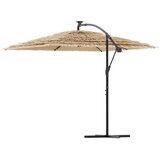  Vrtni suncobran s čeličnom šipkom smeđi 290x290x238 cm | Eponuda.com