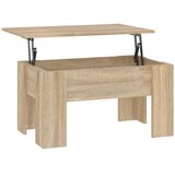  Stolić za kavu boja hrasta 79 x 49 x 41 cm konstruirano drvo | Eponuda.com