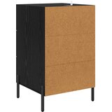  Noćni ormar Crni hrast 40 x 40 x 66 cm Konstruirano drvo | shoptok.hr