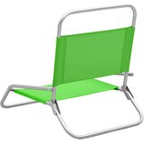  Sklopive stolice za plažu od tkanine 2 kom zelene | shoptok.hr