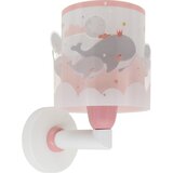Dalber 61179S - Dečije zidno svetlo WHALE DREAMS 1xE27/15W/230V ružičasta | Eponuda.com