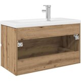 Ormarić za Lavabo - Umivaonik s ugradbenim umivaonikom i slavinom | shoptok.hr
