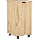  Set ormara za radne stolove 2 kom. Smeđa Masivna borovina | shoptok.hr