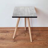 Hanah home klub sto Shp373, 35x42x35 cm, Svetlosivi | ePonuda.com