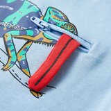  Dječja majica kratkih rukava svjetloplava 116 | shoptok.hr