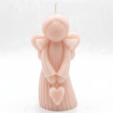 NOBAMO Svijeća Anđeo - Ružičasta / Kokos | shoptok.hr