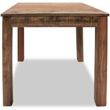  Jedilna miza iz masivnega predelanega lesa 82x80x76 cm | Shoptok.si