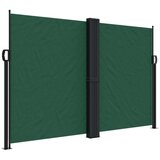  Zložljiva stranska tenda temno zelena 160x600 cm | Shoptok.si
