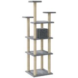 vidaXL Penjalica za mačke sa stupovima za grebanje svjetlosiva 171 cm | shoptok.hr