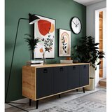 Hanah home komoda mirza modern 180 sapphire oak anthracite | Eponuda.com