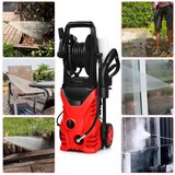  Visokotlačni čistilec 1400 W čistilec terase, 27 x 27 x 68 cm, rdeč | Shoptok.si