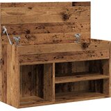  Klupa za cipele staro drvo 80x30x45 cm izrađeno drvo | shoptok.hr