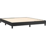 Krevet s oprugama i madracem crni 160 x 200 cm od umjetne kože | shoptok.hr