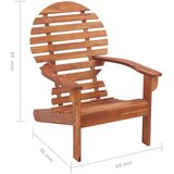  Stolica Adirondack od masivnog bagremovog drva | Eponuda.com