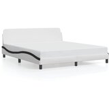  Okvir za krevet Dover bijelo-crni 180x200cm umjetna koža | Eponuda.ba