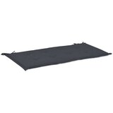  Jastuk za vrtnu klupu antracit 100 x 50 x 3 cm tkanina Oxford | shoptok.hr