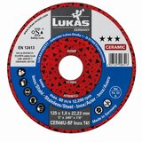 Lukas Rezna ploča, Keramik, Inox, STAR-3, 125x1x22mm Cene