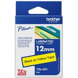 Brother Originalna traka za printer za naljepnice TZE631 12mm crno na žuto Cijene