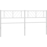  Metalno zamjensko uzglavlje bijelo 180 cm | shoptok.hr