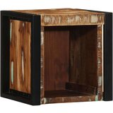 vidaXL Nočna omarica Multicolor 40x35x40 cm Masivni les Reclaimed | Shoptok.si