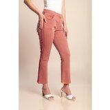 Fenzy Pamučne Hlače Većih Veličina, Ružičaste | shoptok.hr