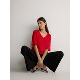 Reserved - Top s visokim udjelom viskoze - crvena | shoptok.hr